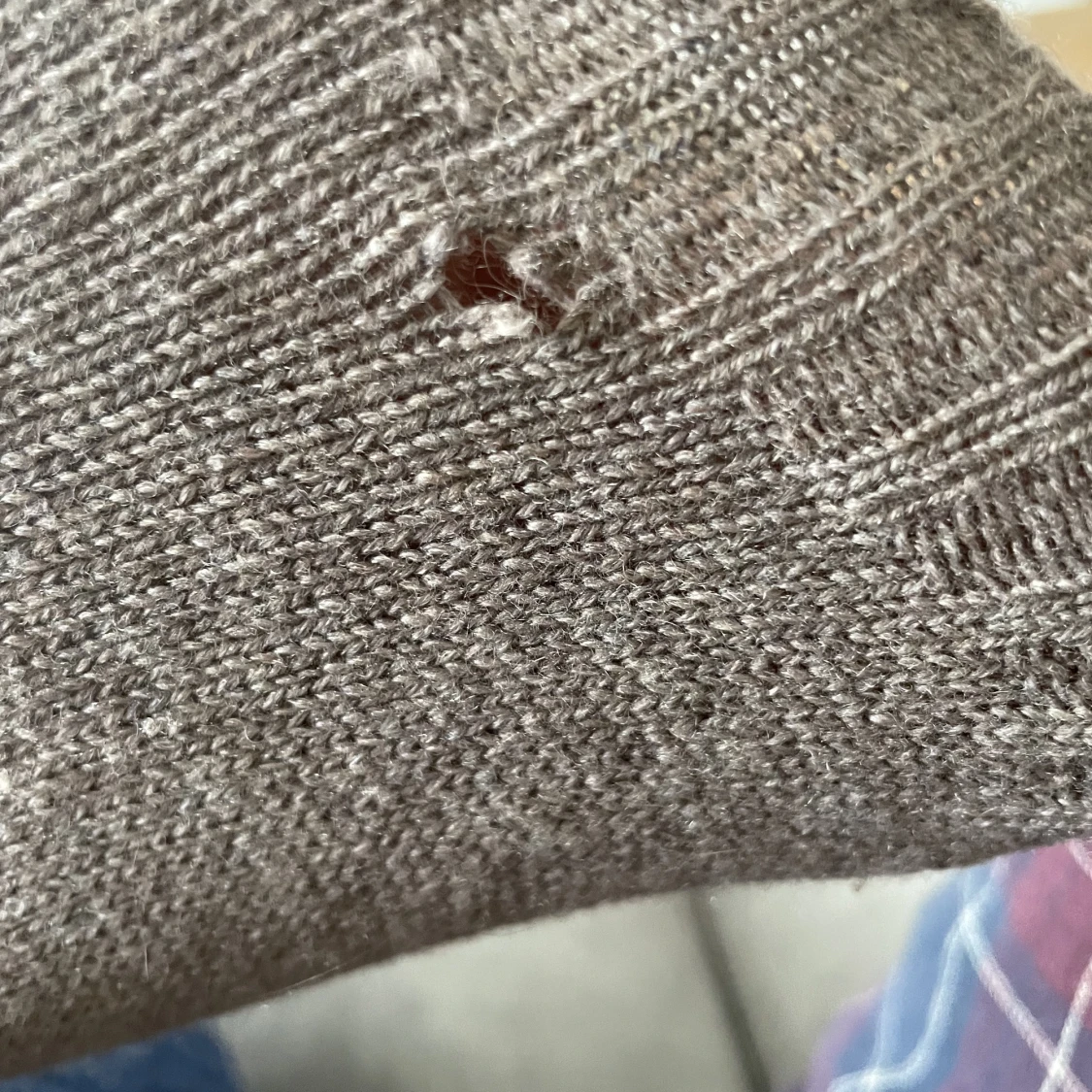 Stickad sweatshirt  - 91