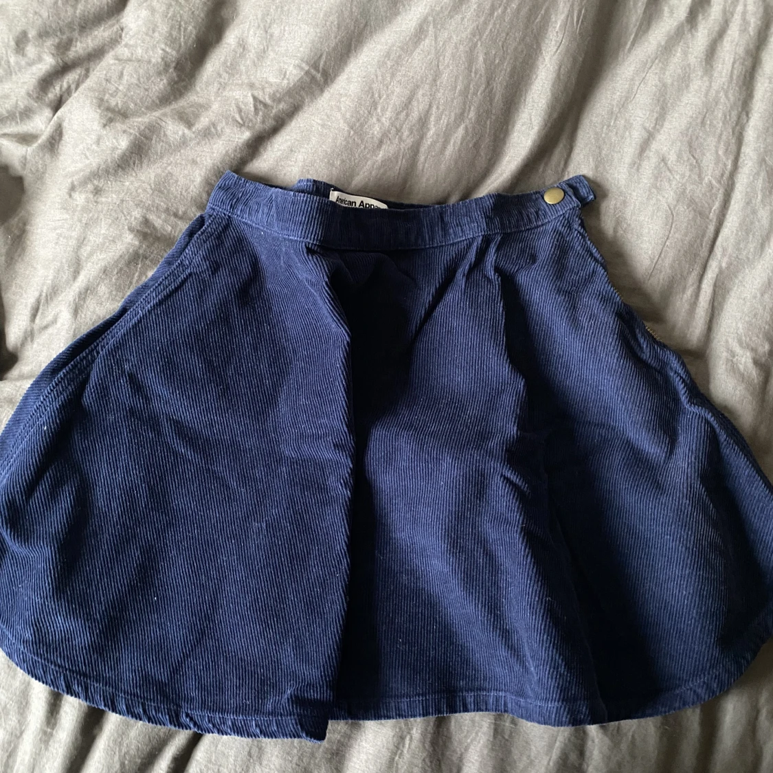 Mörk blå Manchester kjol