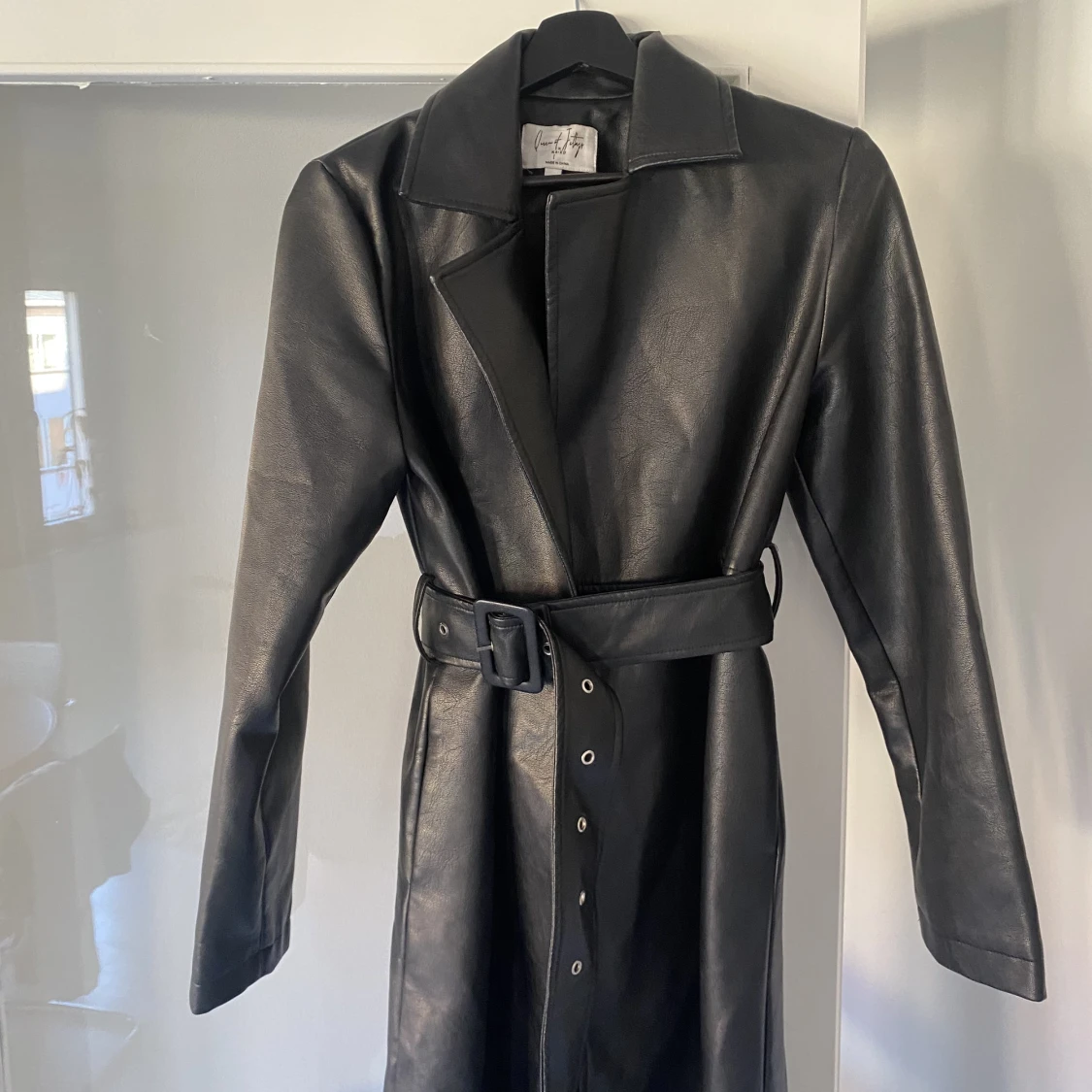 Leather trenchcoat - 90