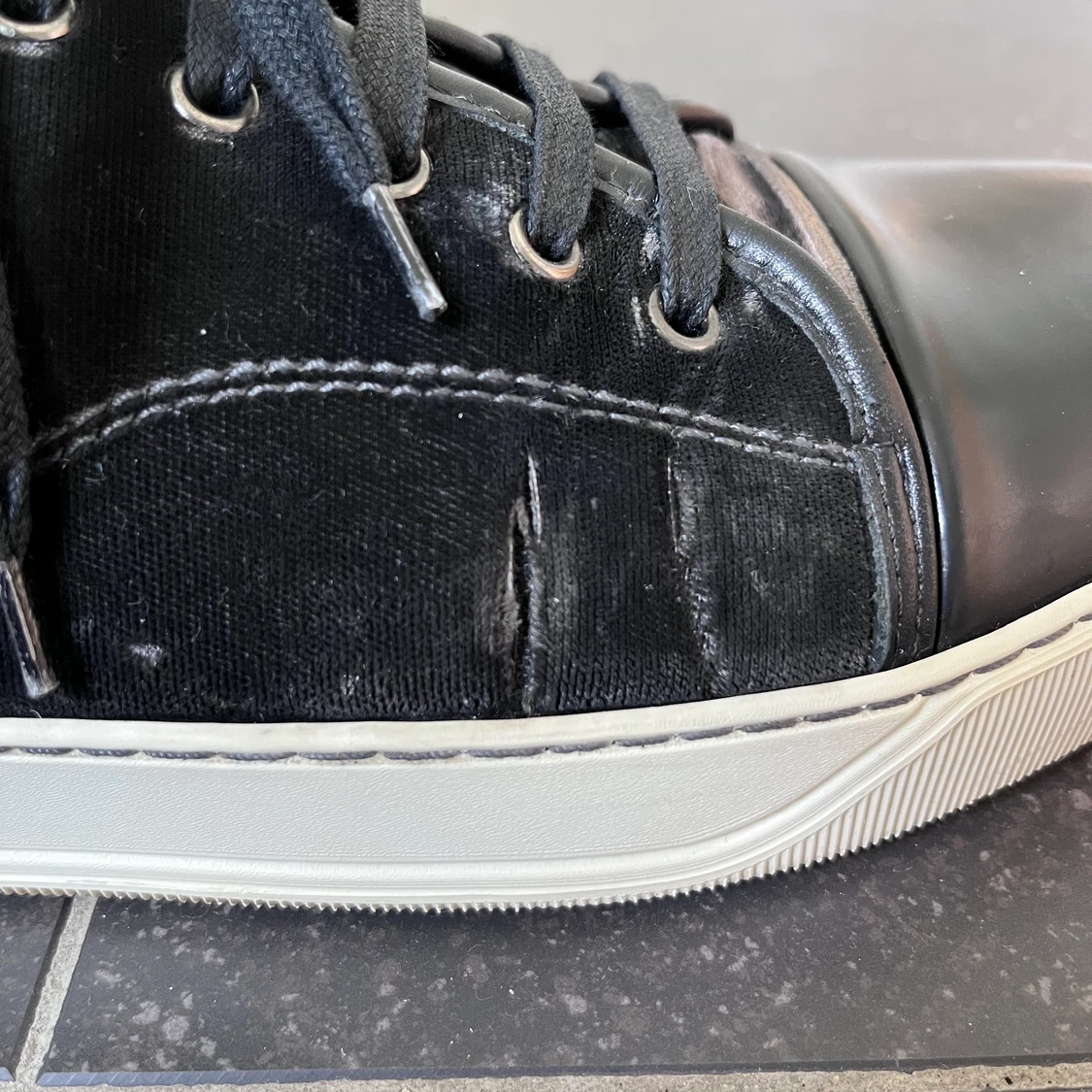 Lanvin cap toe sneakers - 91