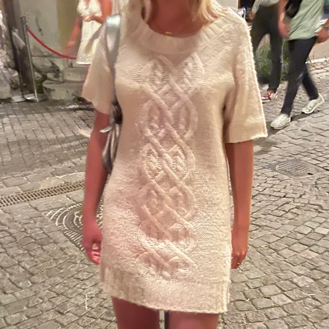 Stickad klänning - 91