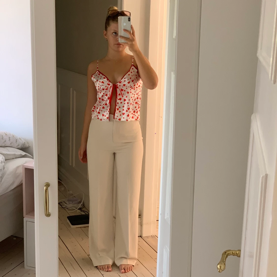 ♥️Silkestopp i hjärtemönster♥️