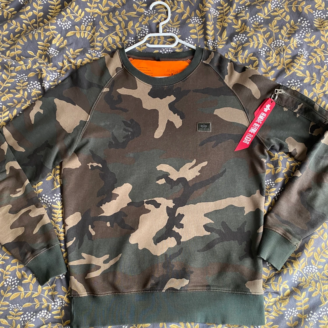 Alpha Industries tröja - Camoflauge