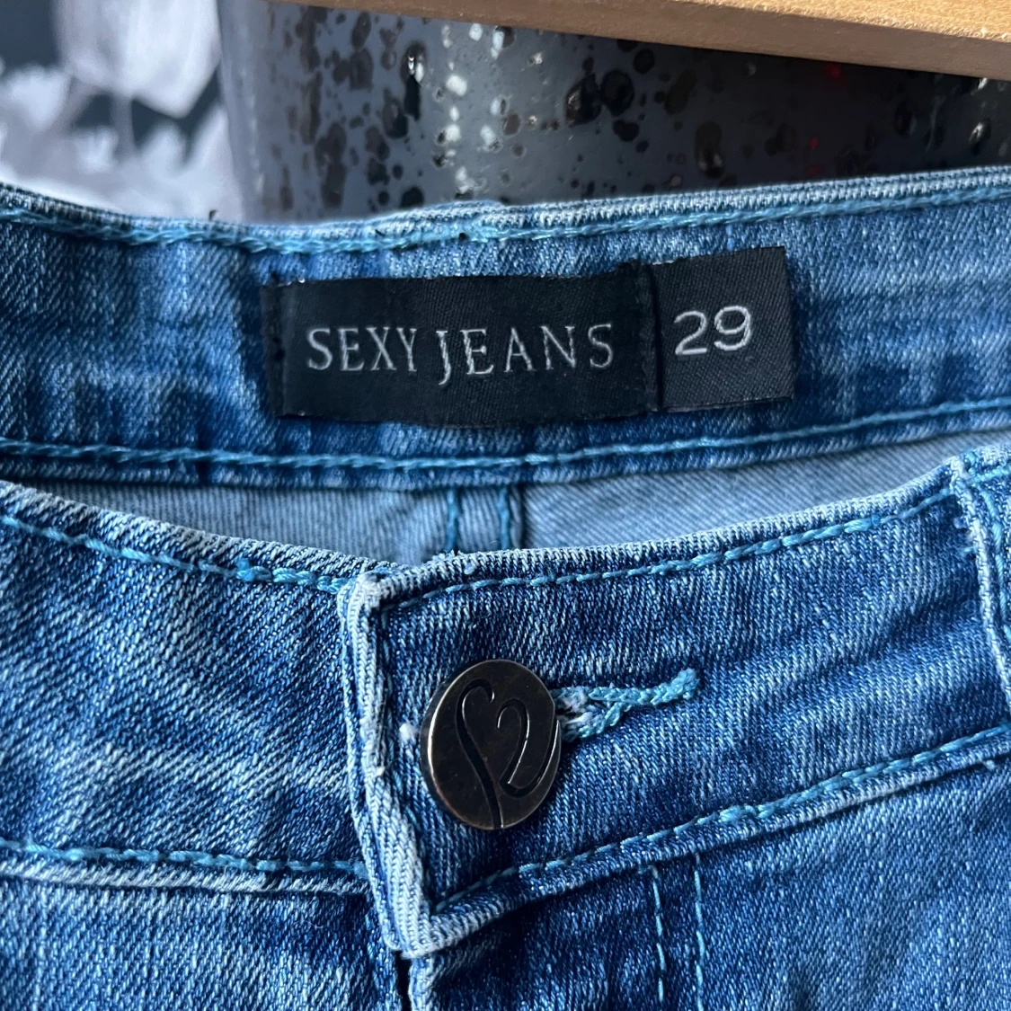 Lågmidjade jeans  - 90