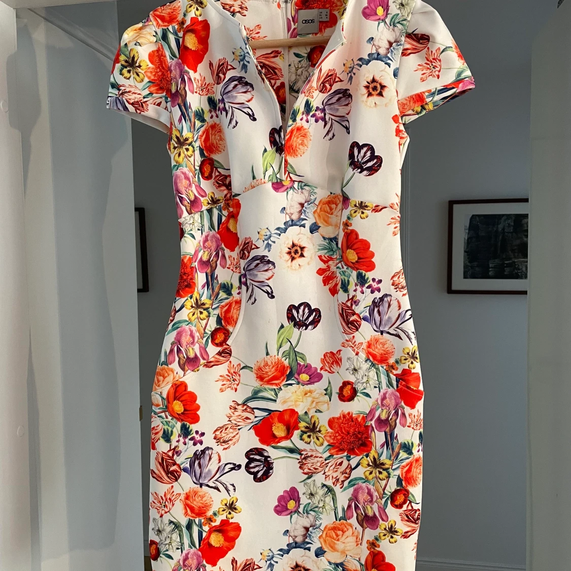 Ursnygg blommig Sommarklänning