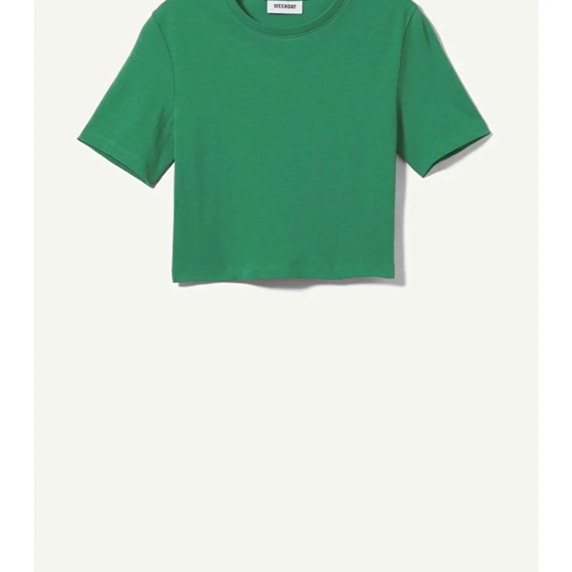 Mini crop top weekday storlek S 