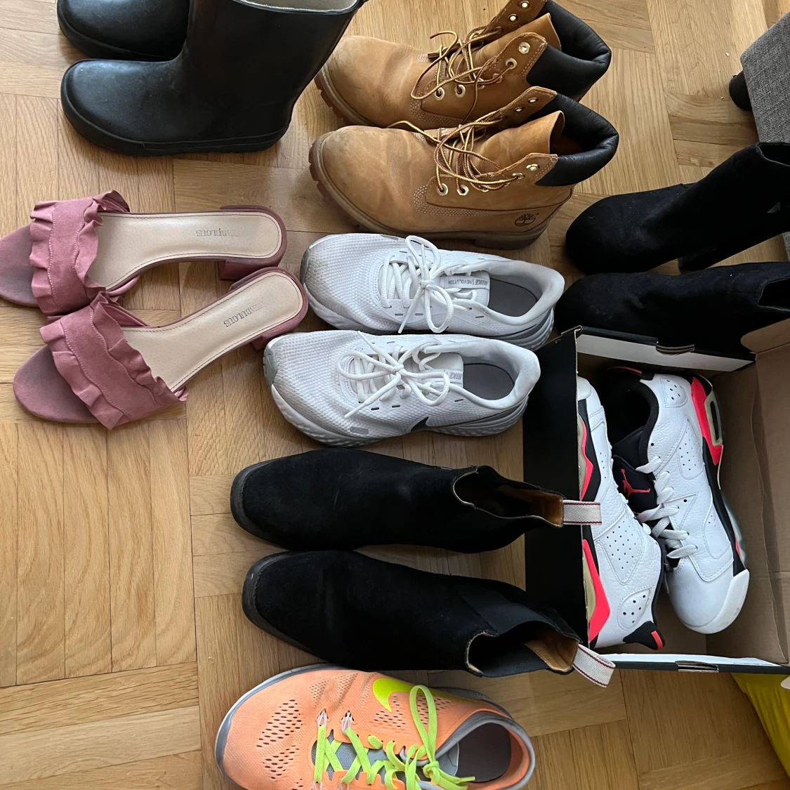 1 barnskor och resten blandat - 90