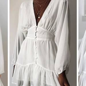 Jättefin sommar/studentklänning  - Köpte denna klänning i XS från Dennis Maglic, men skulle nog säga att den är mer åt en S. Superfin och luftig, perfekt som studentklänning! Den är helt oanvänd och kostar 799:- nypris. 