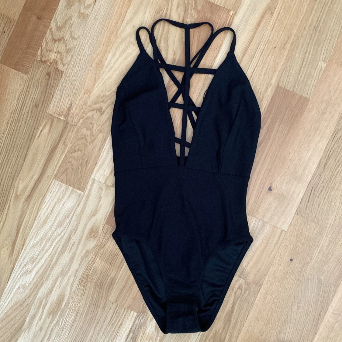 Body med detaljer strl XS - 91