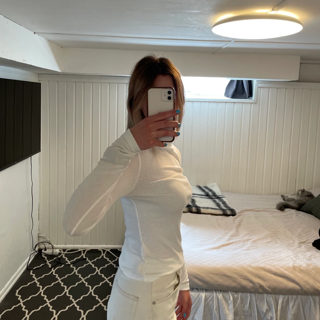 Tröja med polo - 90