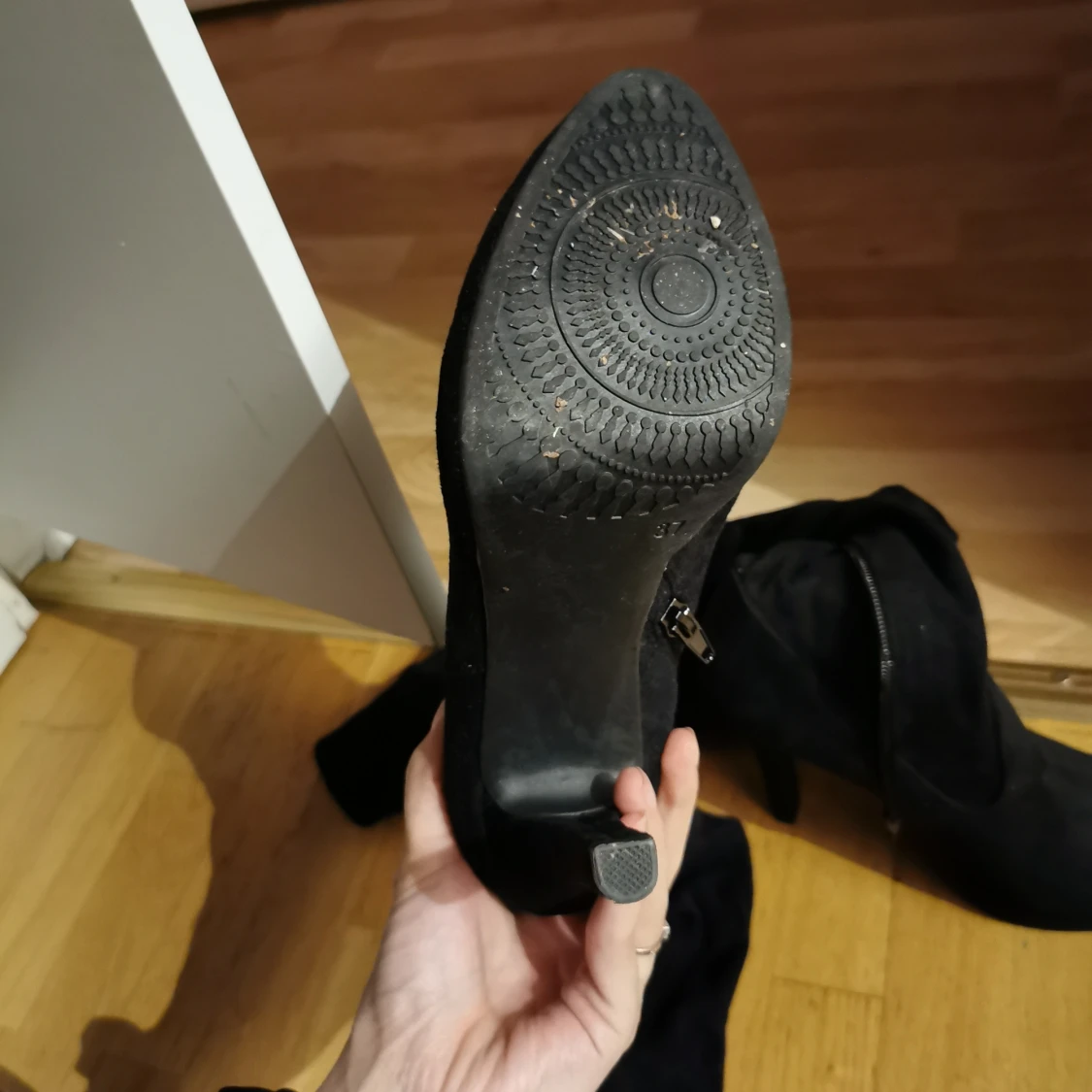 Lårhöga klackskor  - 91