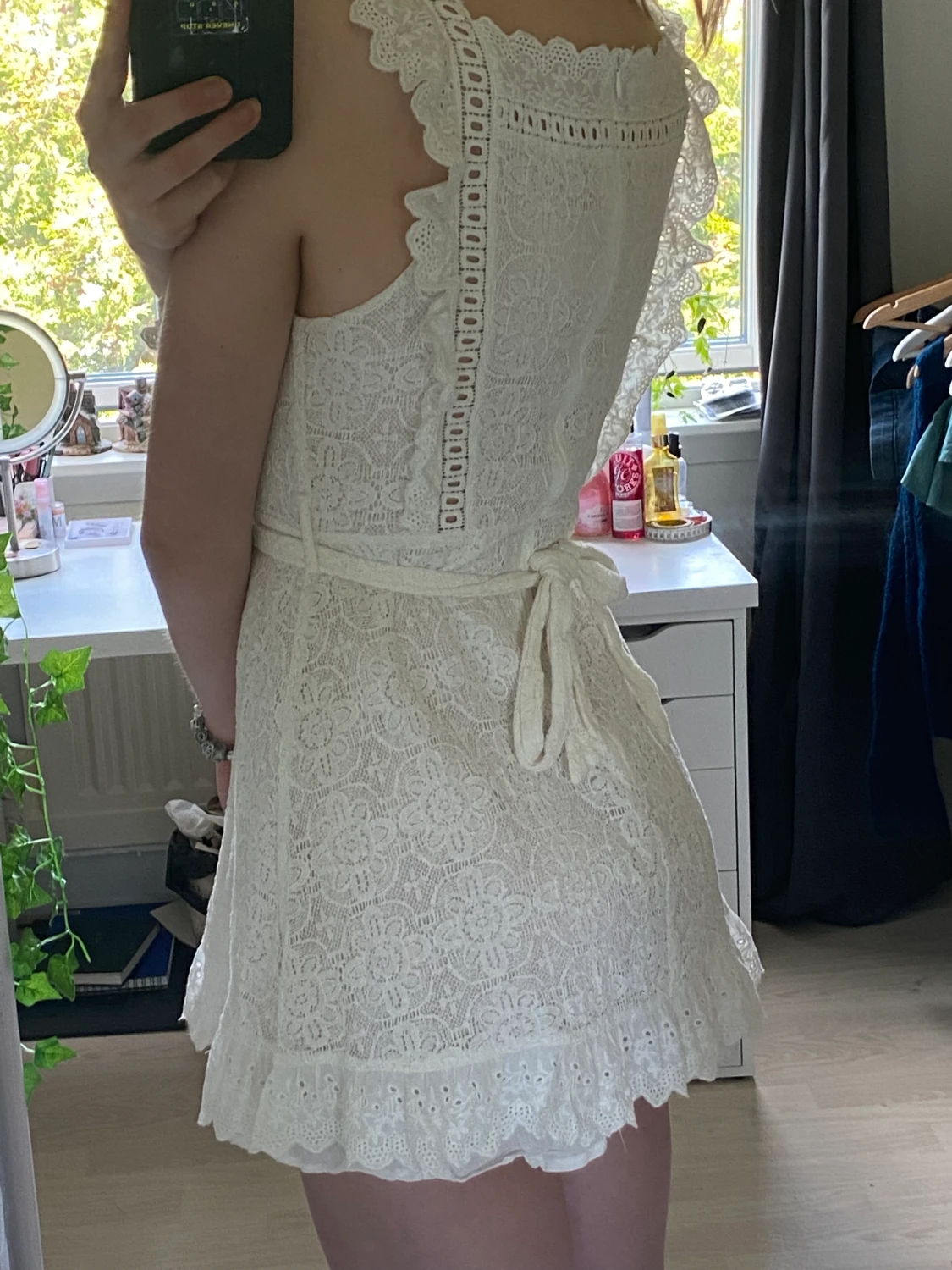 Vit klänning - 90