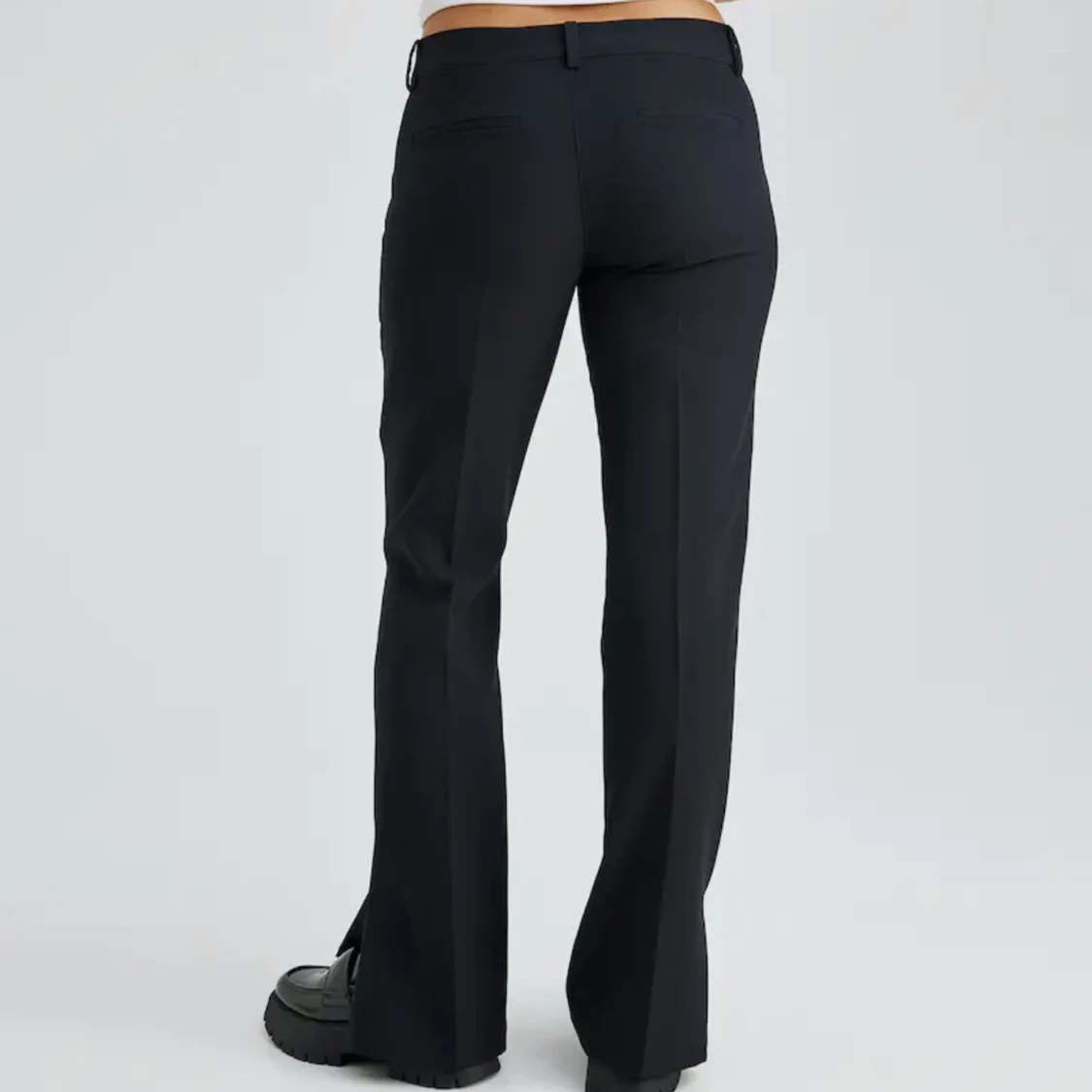 Low waist petite kostymbyxor  - 90