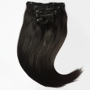 Löshår🥳 - Säljer nu mitt helt nya 7 delade clip on set från rapunzel i färgen 1.2 Black Brown(säljer då jag köpte fel färg😅) aldrig använt, endast testat! Löshåret är 40 cm långt och ny pris är 1300kr❤️