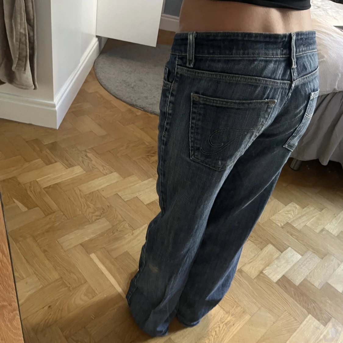 Lågmidjade jeans - 90