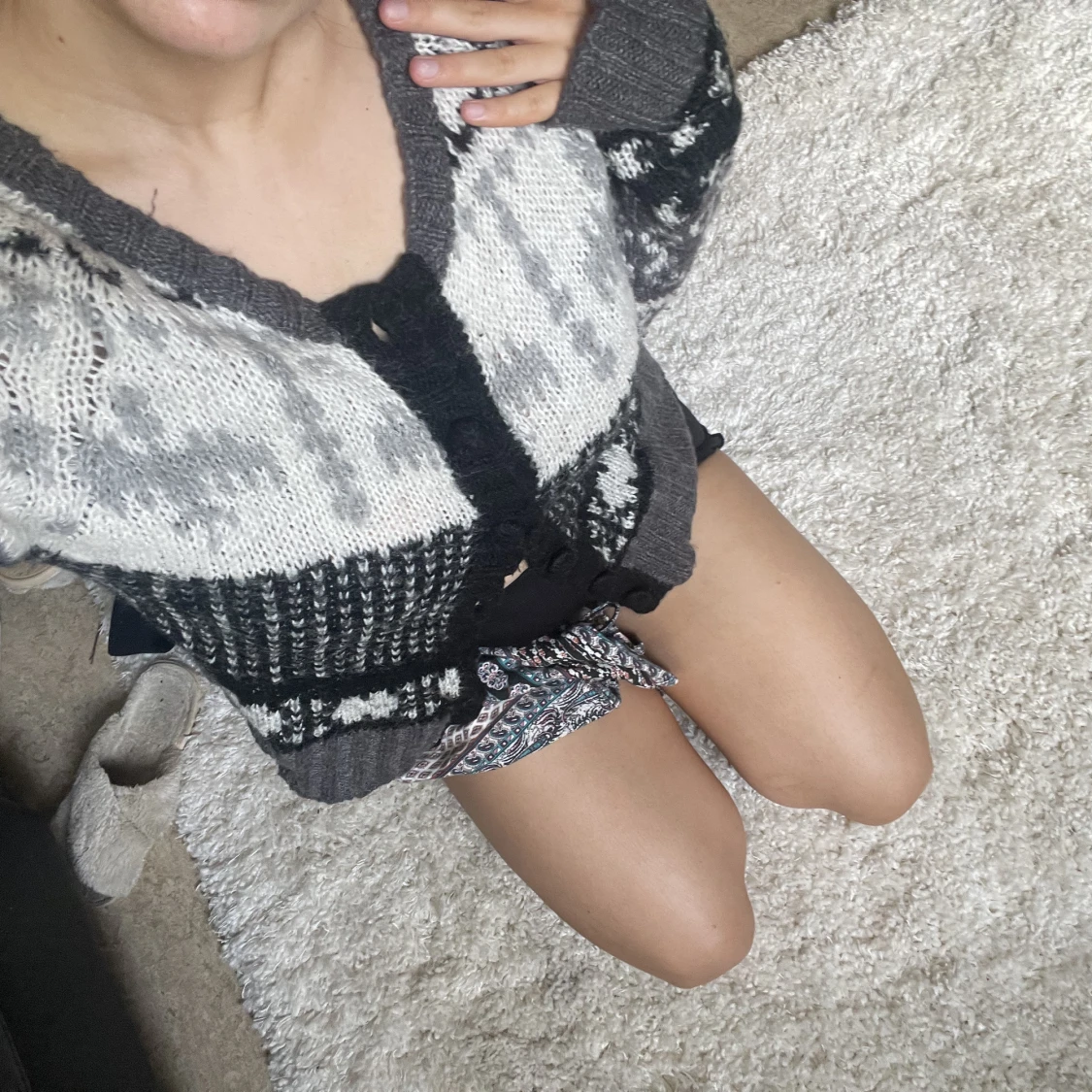 Fin stickad kofta - 91