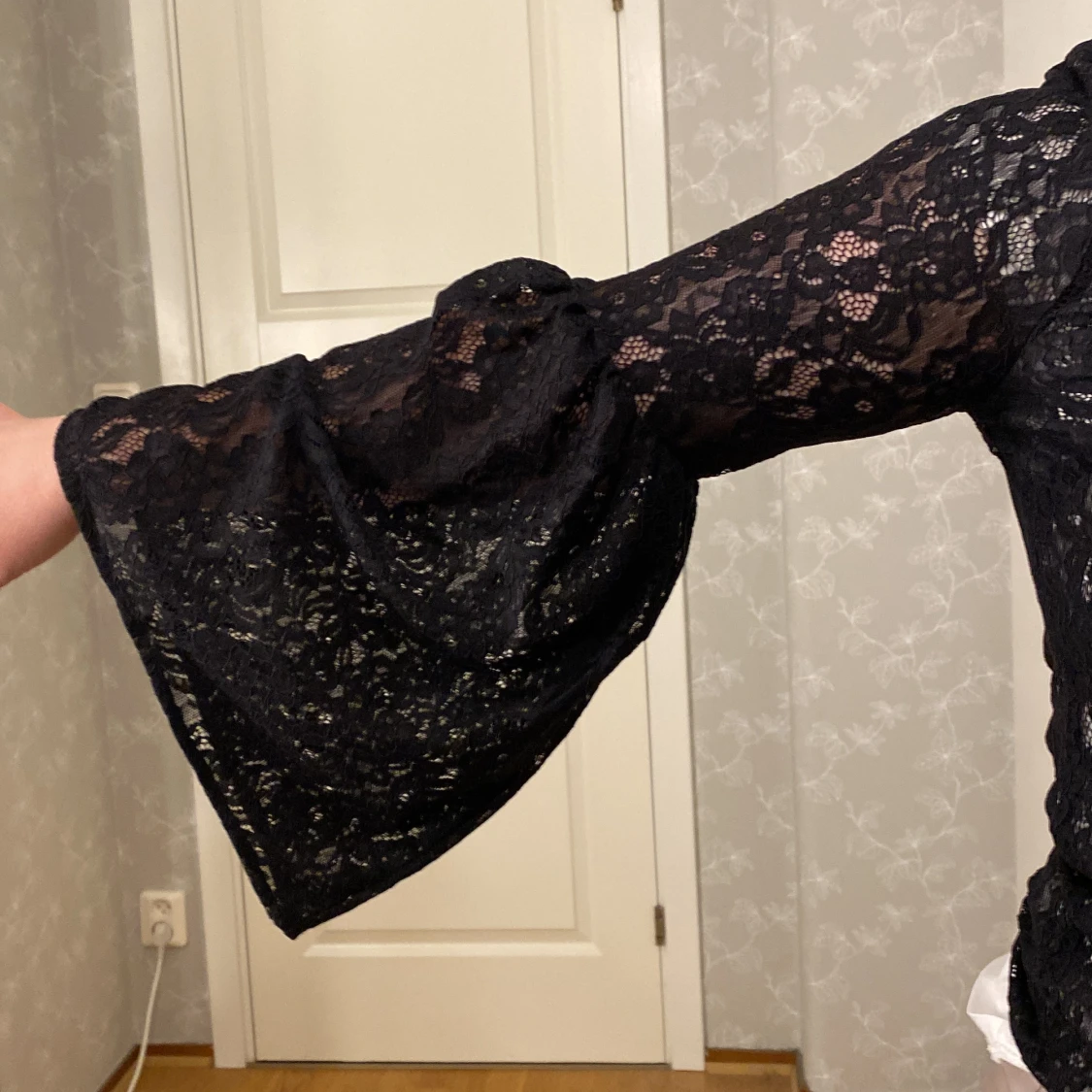 Långärmad spetstopp❤️