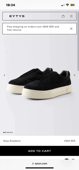 Skor - Jag säljer mina Ettys, lite billigare variation av arigatos men super sköna och lätta att ha på sig , passar med allt . Inte så väll andvända ser nästan ut som nya . Jag köpte dom för 2000kr och kan tänka mig att sälja dom för ungefär 1000kr