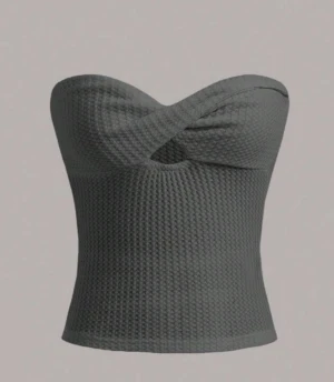 Supersnygg grå tube topp - Jättefin grå tube topp. Knappt använd bara prövat på en gång