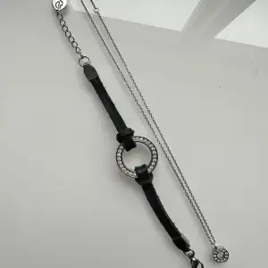 Matchande armband och halsband i silver från Edblad! Paketpris 250kr🤍