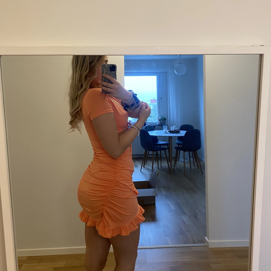 Sommarklänning korall - 90