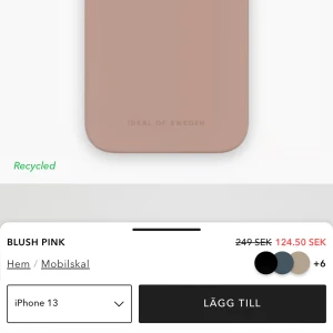 iPhone 13 skal - Jag säljer ett silikon skal ideal of Sweden till iPhone 13 då jag jag beställde till fel modell