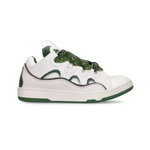 Now, I know what you are thinking, the price tag on these Lanvin Curb Sneakers is outright outrageous and trust me, I had that exact same reaction. However, it is the sheer quality of these shoes that won me over. Crafted from Nappa calfskin, suede, and m