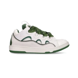 Lanvin Leather Curb Sneakers - Now, I know what you are thinking, the price tag on these Lanvin Curb Sneakers is outright outrageous and trust me, I had that exact same reaction. However, it is the sheer quality of these shoes that won me over. Crafted from Nappa calfskin, suede, and m
