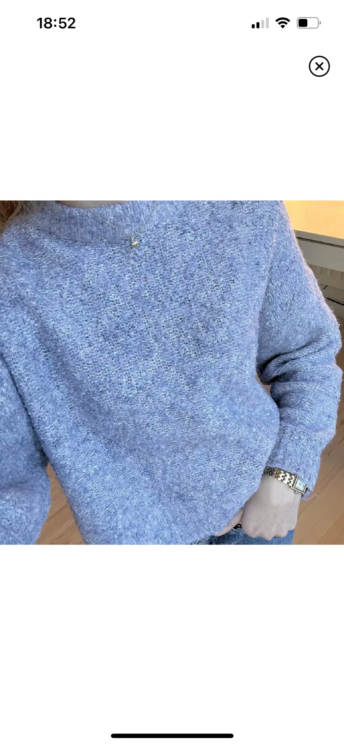 Stickad tröja  - 90