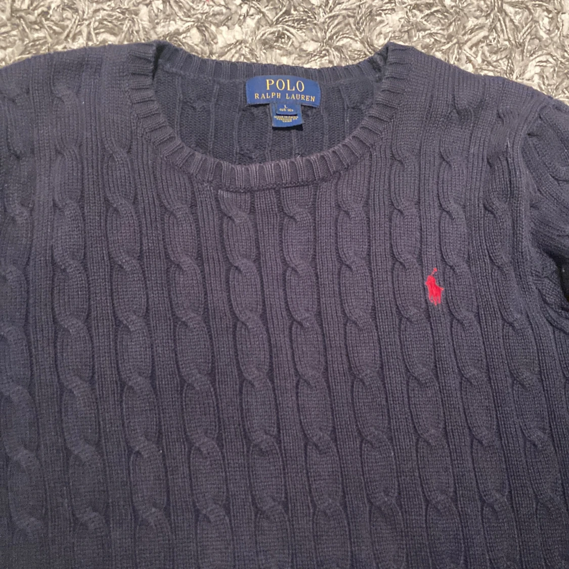 Kabelstickad raplh lauren - 90
