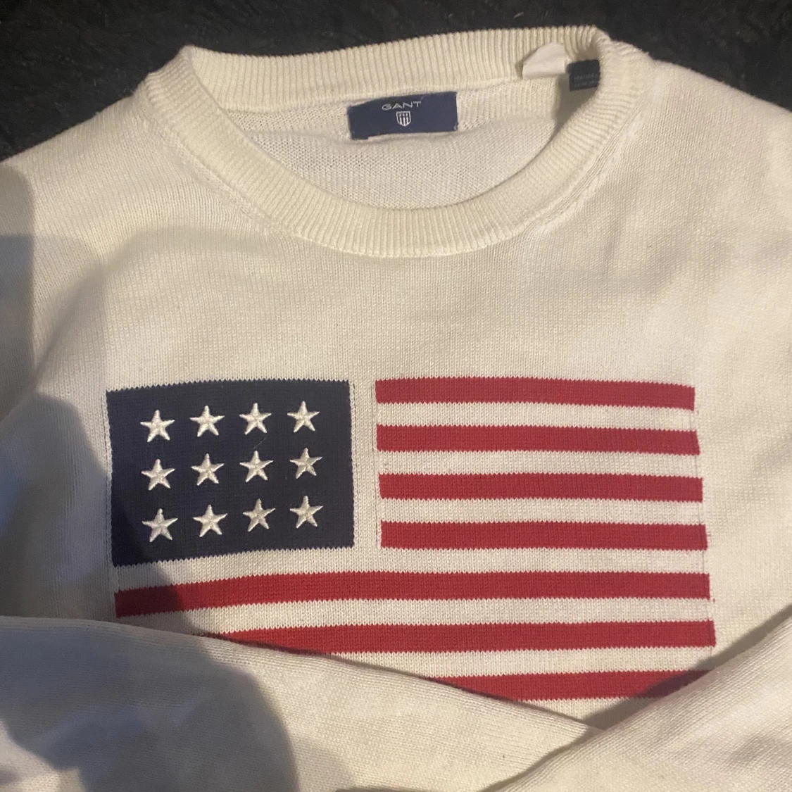 Stickad gant tröja  - 90