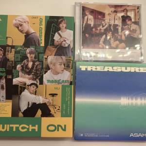 Kpop album från grupperna astro, Treasure och enhypen 🌸 Vissa har små märken, kan skicka bild! Vi diskuterar pris tillsammans 🫶🏻