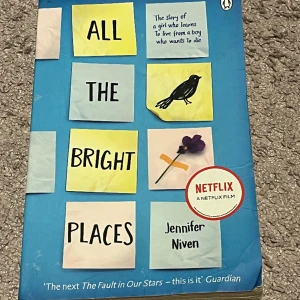 All the bright places  - Köparen står för frakt! Skriv gärna om ni har några frågor:)💐
