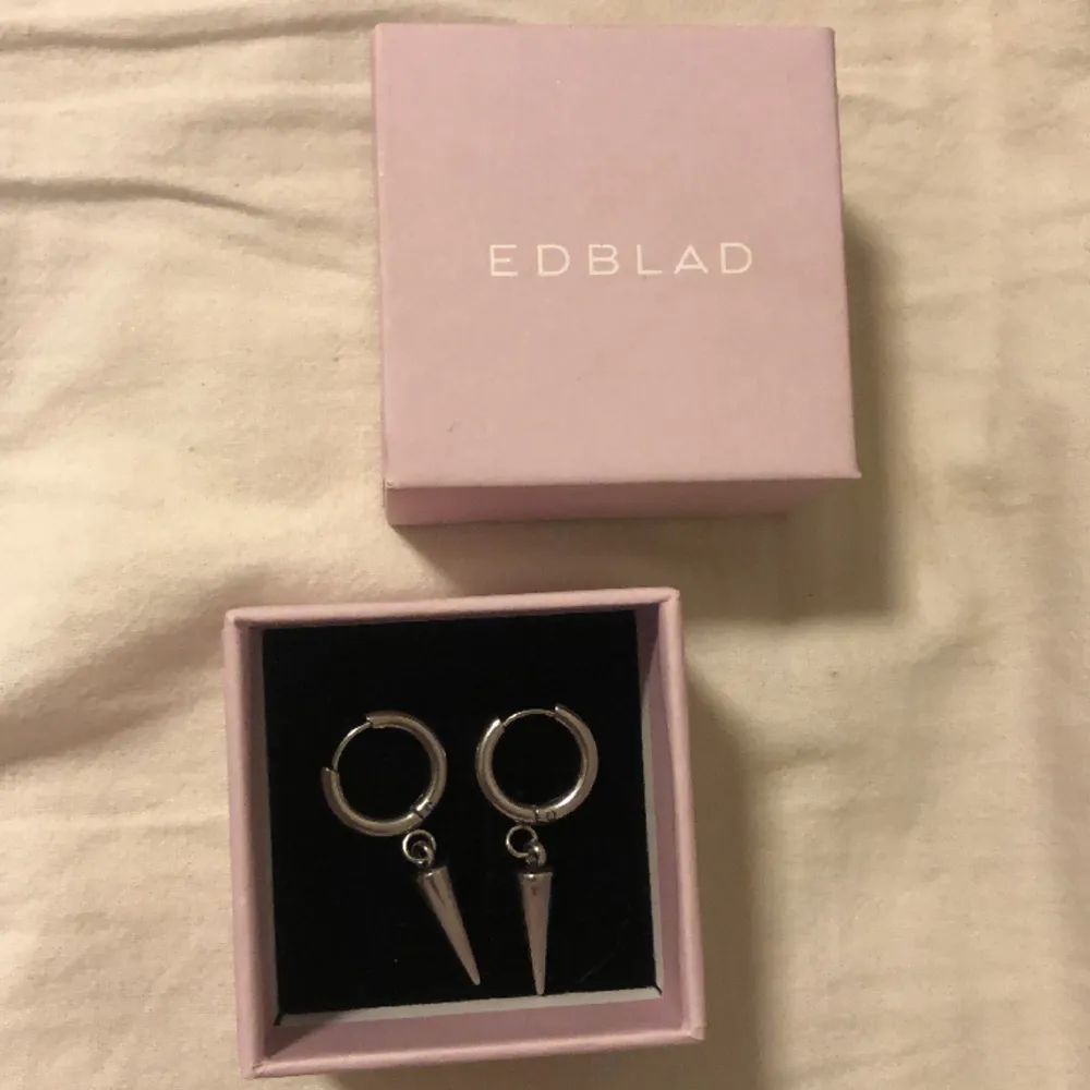 Säljer dessa jättefina örhängen från Edblad! Inte använt många gånger, säljer på grund av att det inte är min stil. Accessoarer.