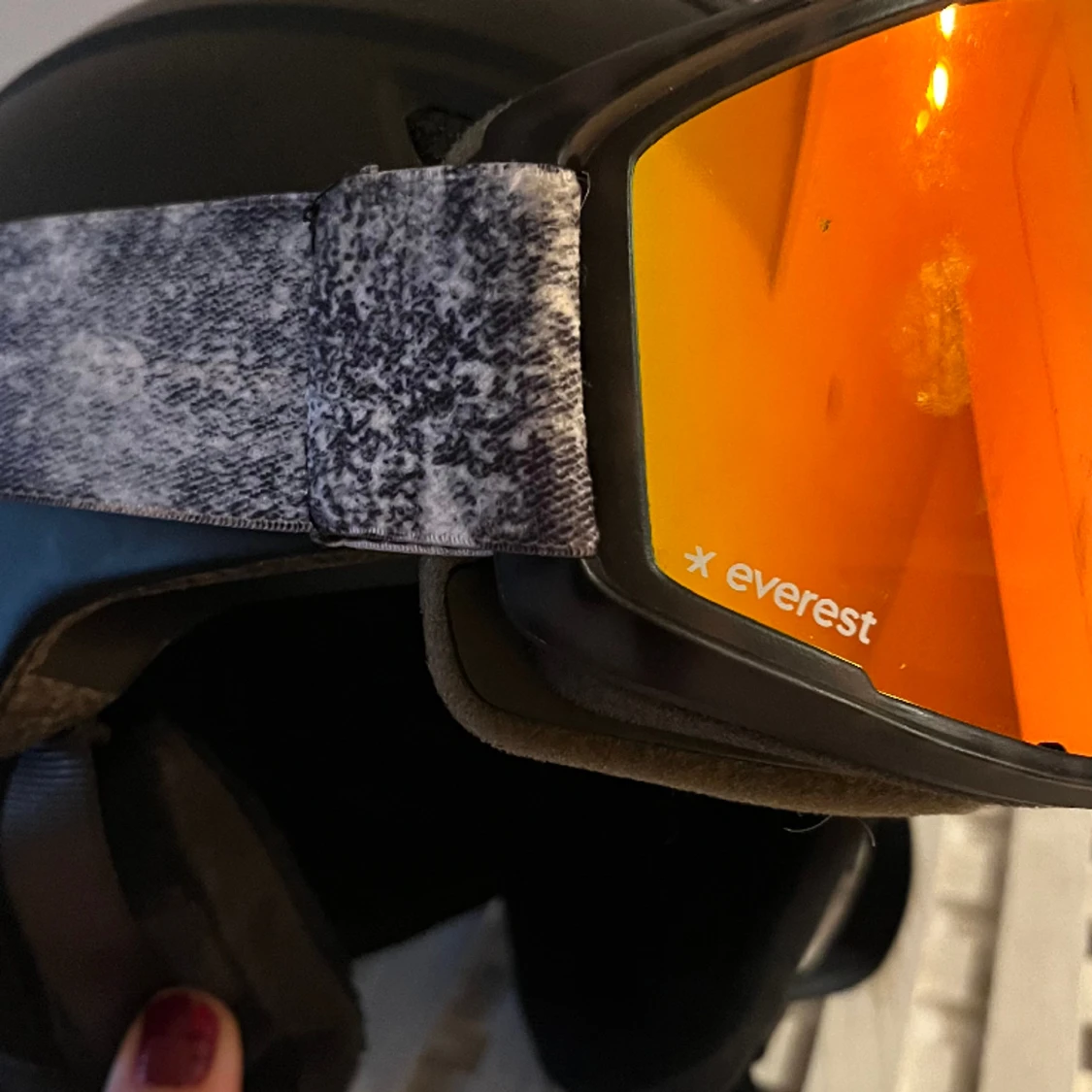 Skidhjälm med Goggles 