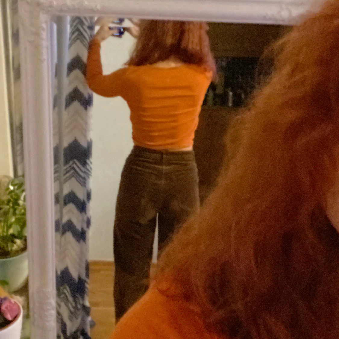 Orange långärmad - 91