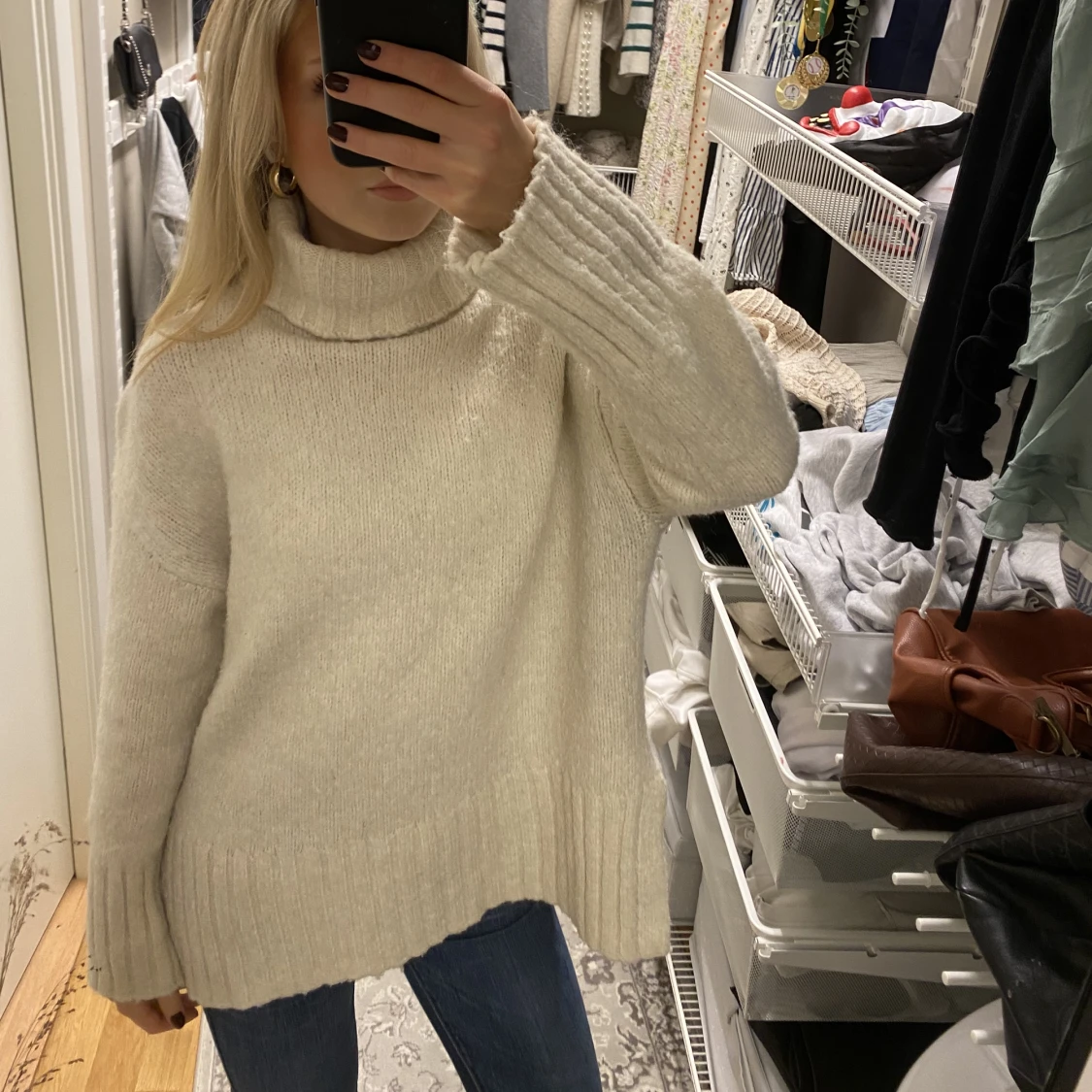 Stickad polotröja  - 91