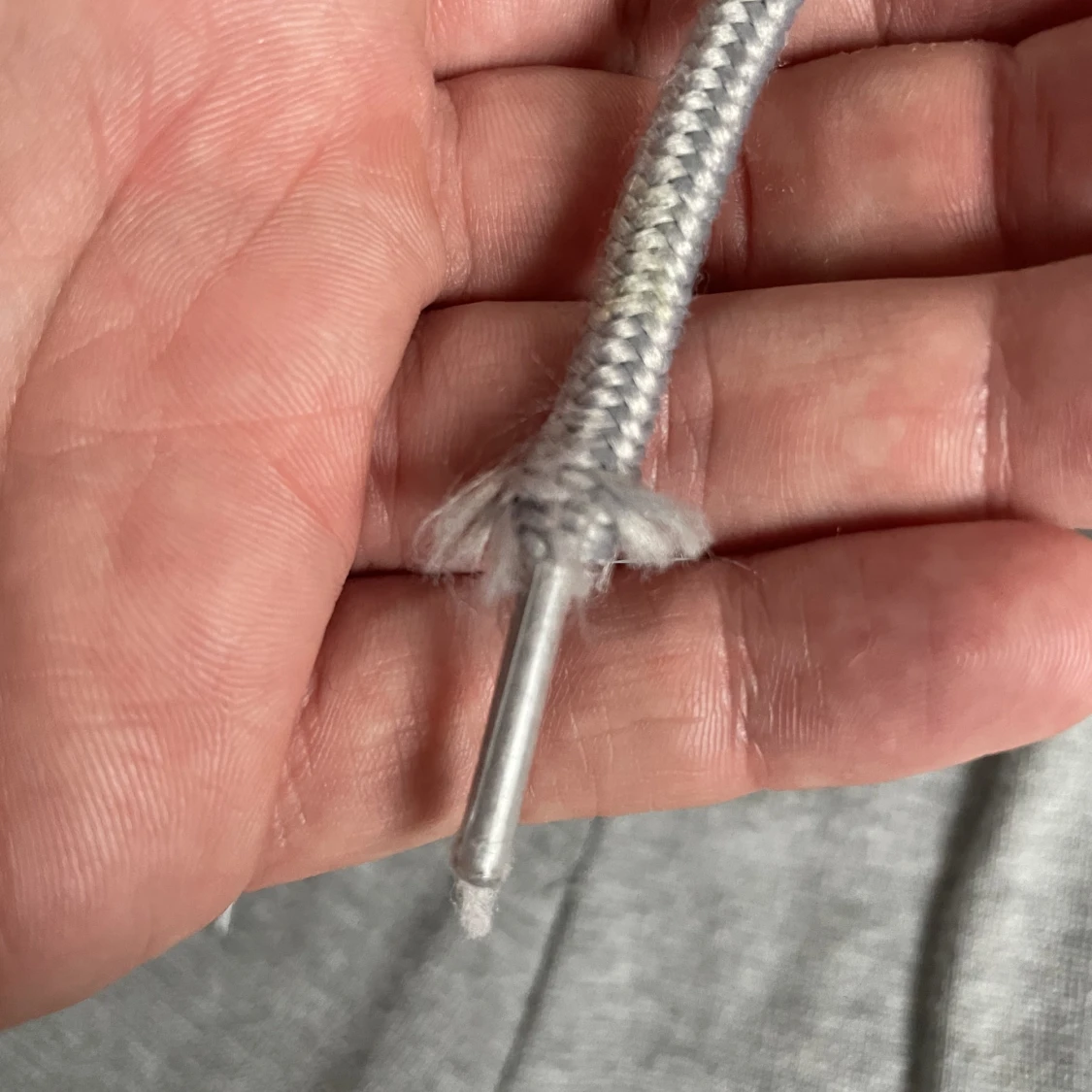 Gråa mjukisbyxor - 91