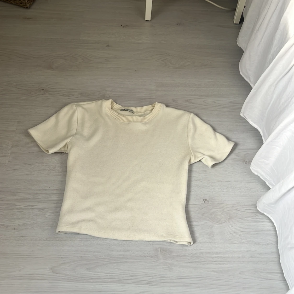 Stickad t-shirt