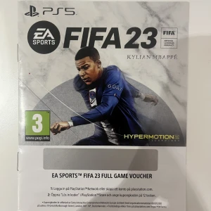 Fifa 23 - Fifa 23 säljes då vi redan har spelet på skiva. Fick den i present och har inte kommit till någon användning.