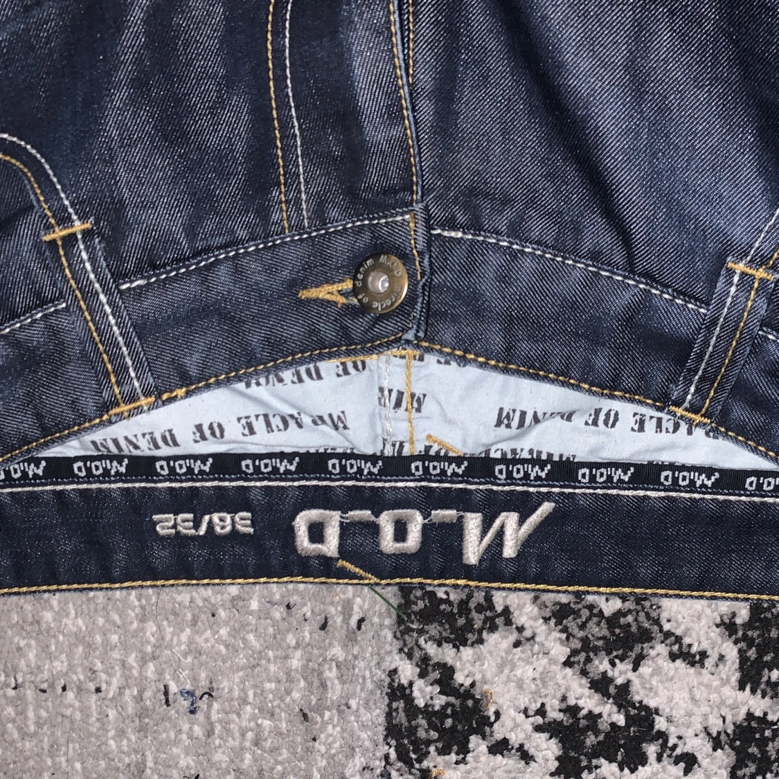 Raw denim jeans - 91