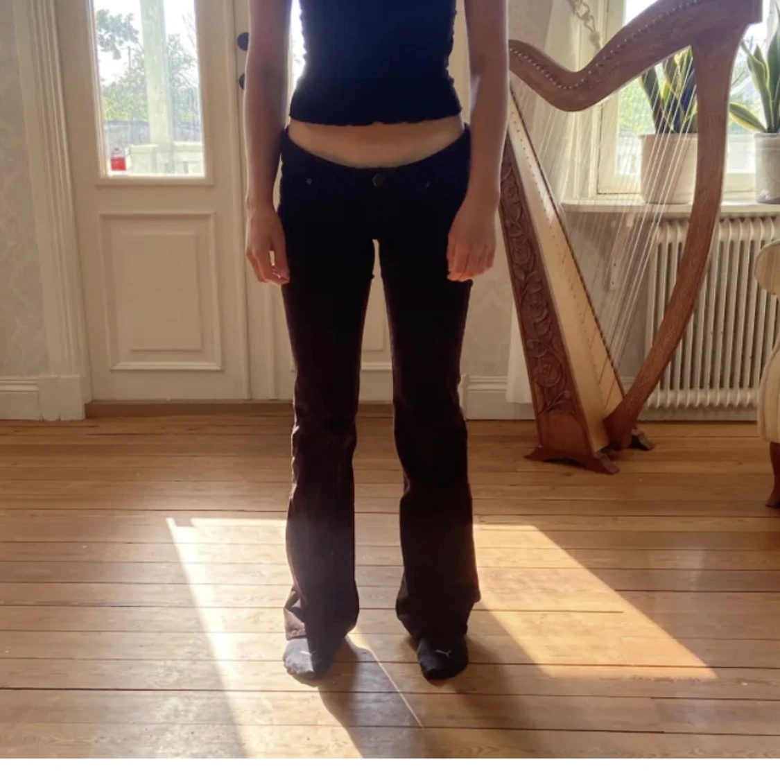 Lågmidjade jeans  - 90