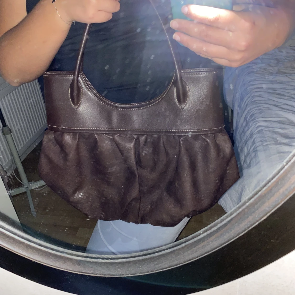 Brun handväska - 91