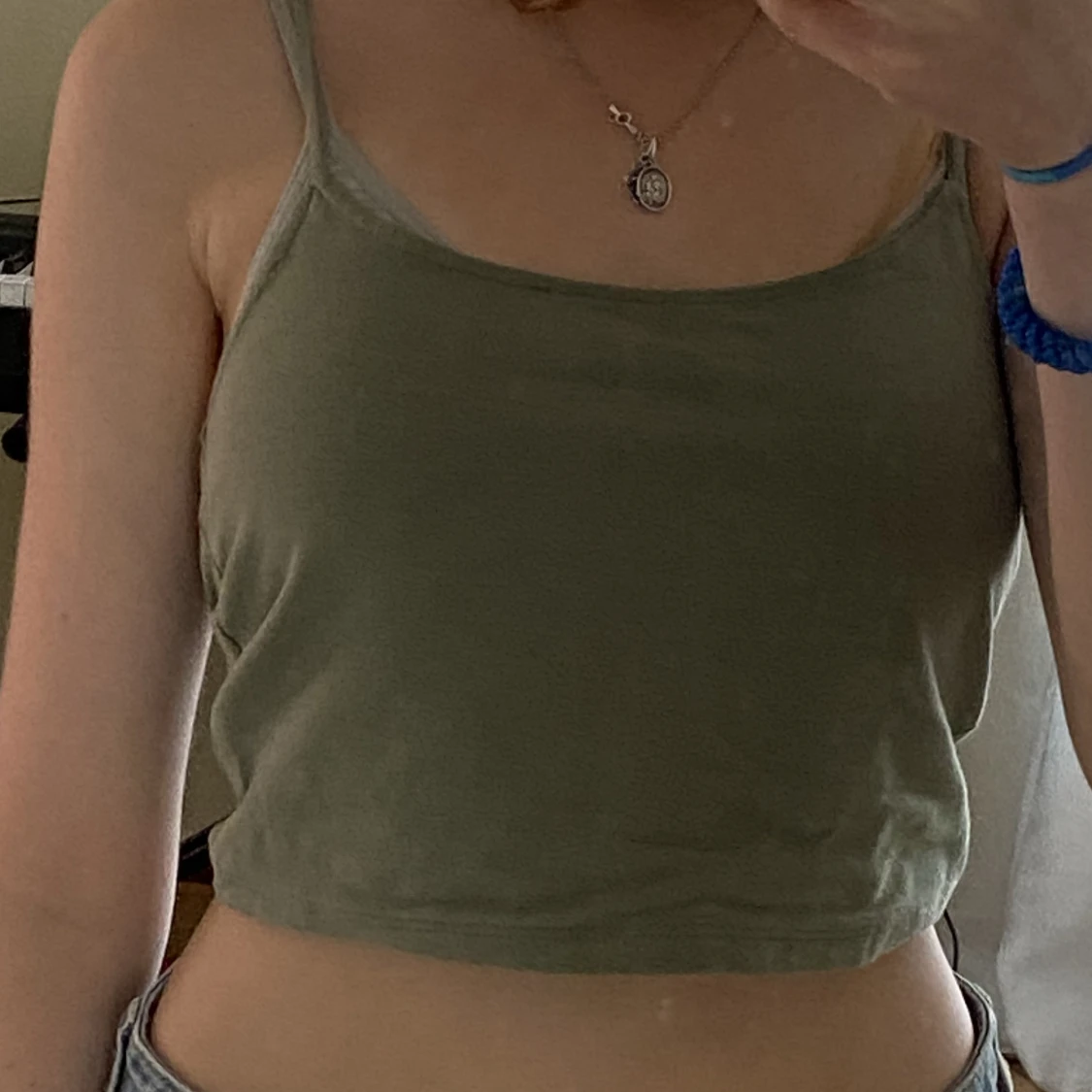 Militärgrönt linne - 90