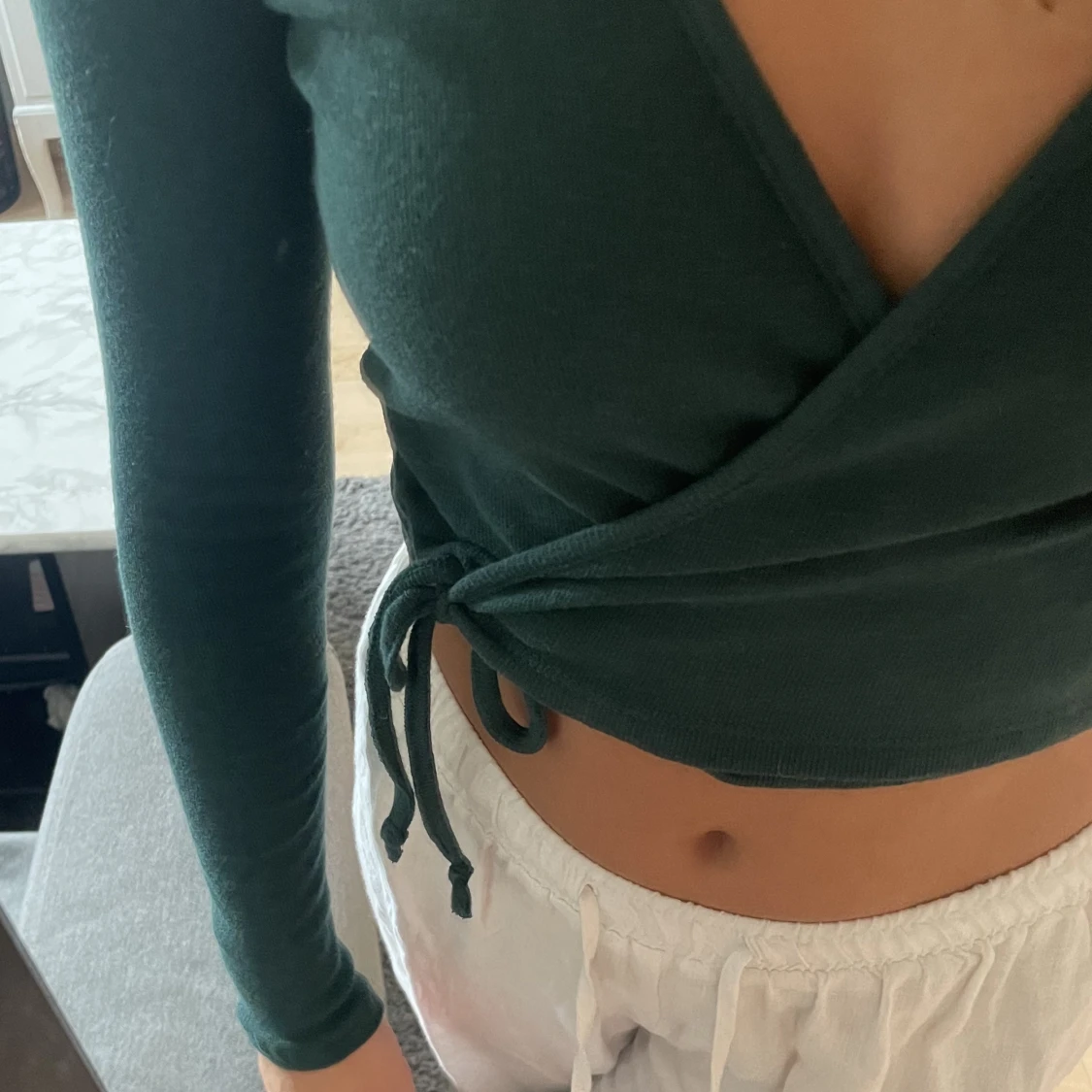 Mörkgrön tröja - 90