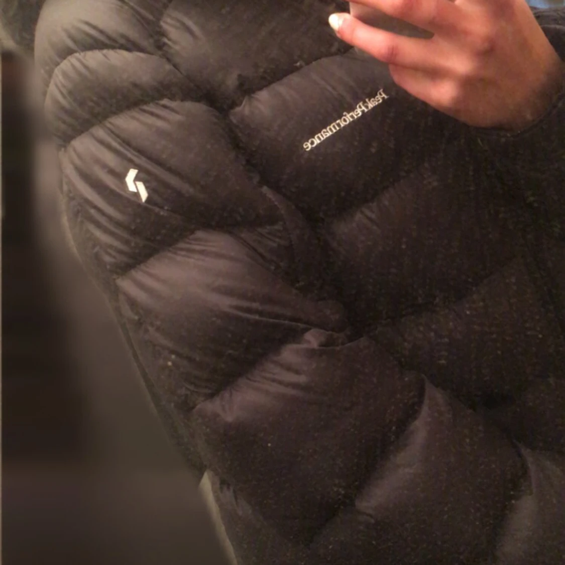 Svart peak performance jacka M  - 91