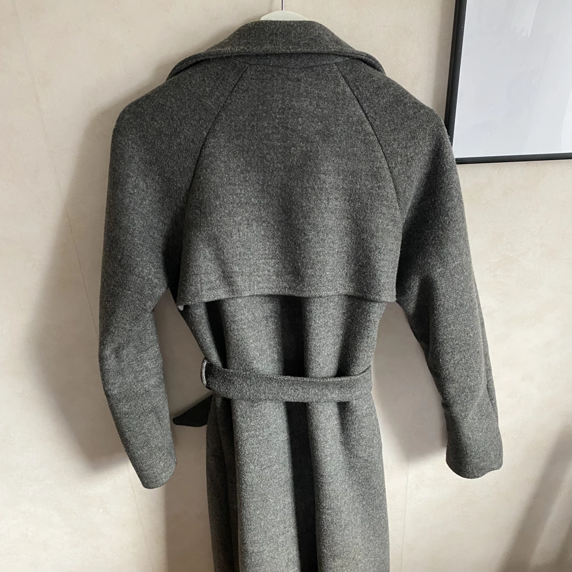 Lång kappa med skärp - 90