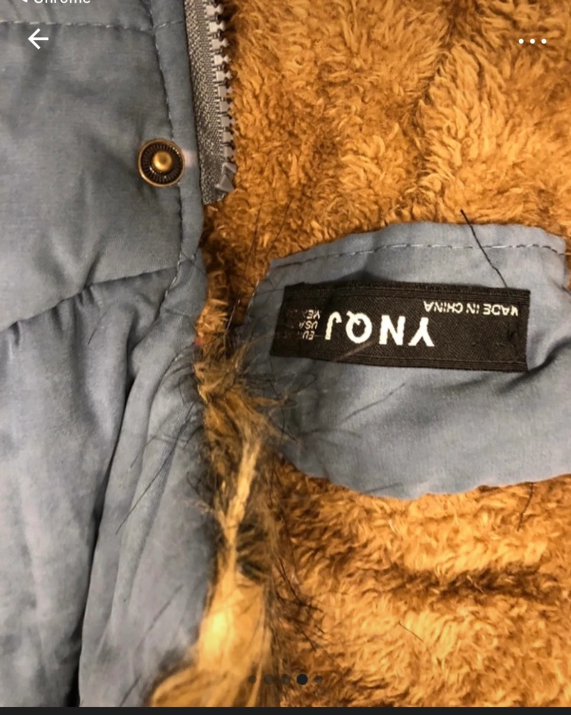 Jacka med foder strl xxs - 90