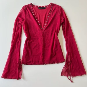 Röd topp - Röd långärmad topp från KappAhl 💕