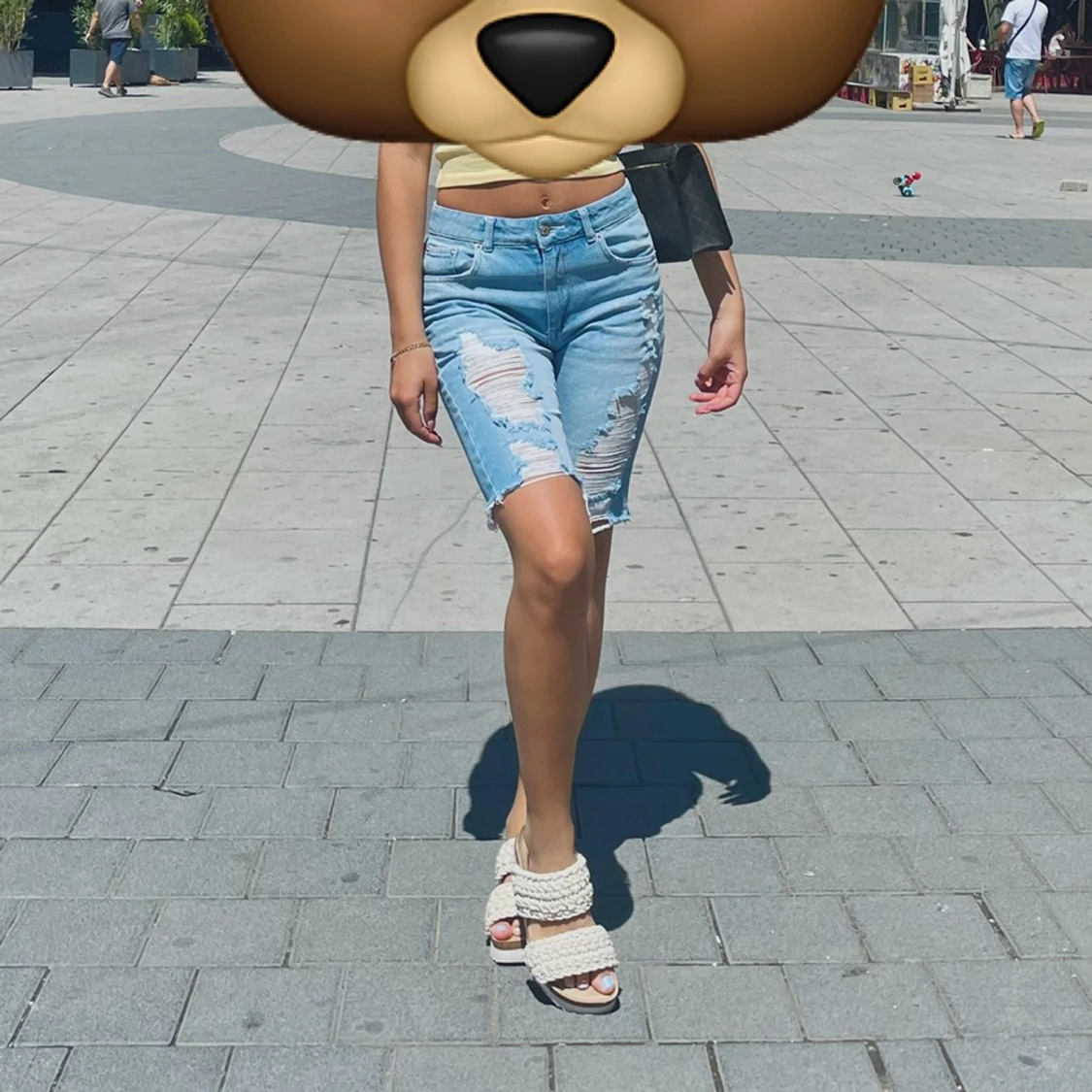 Jeans / Denim långa shorts